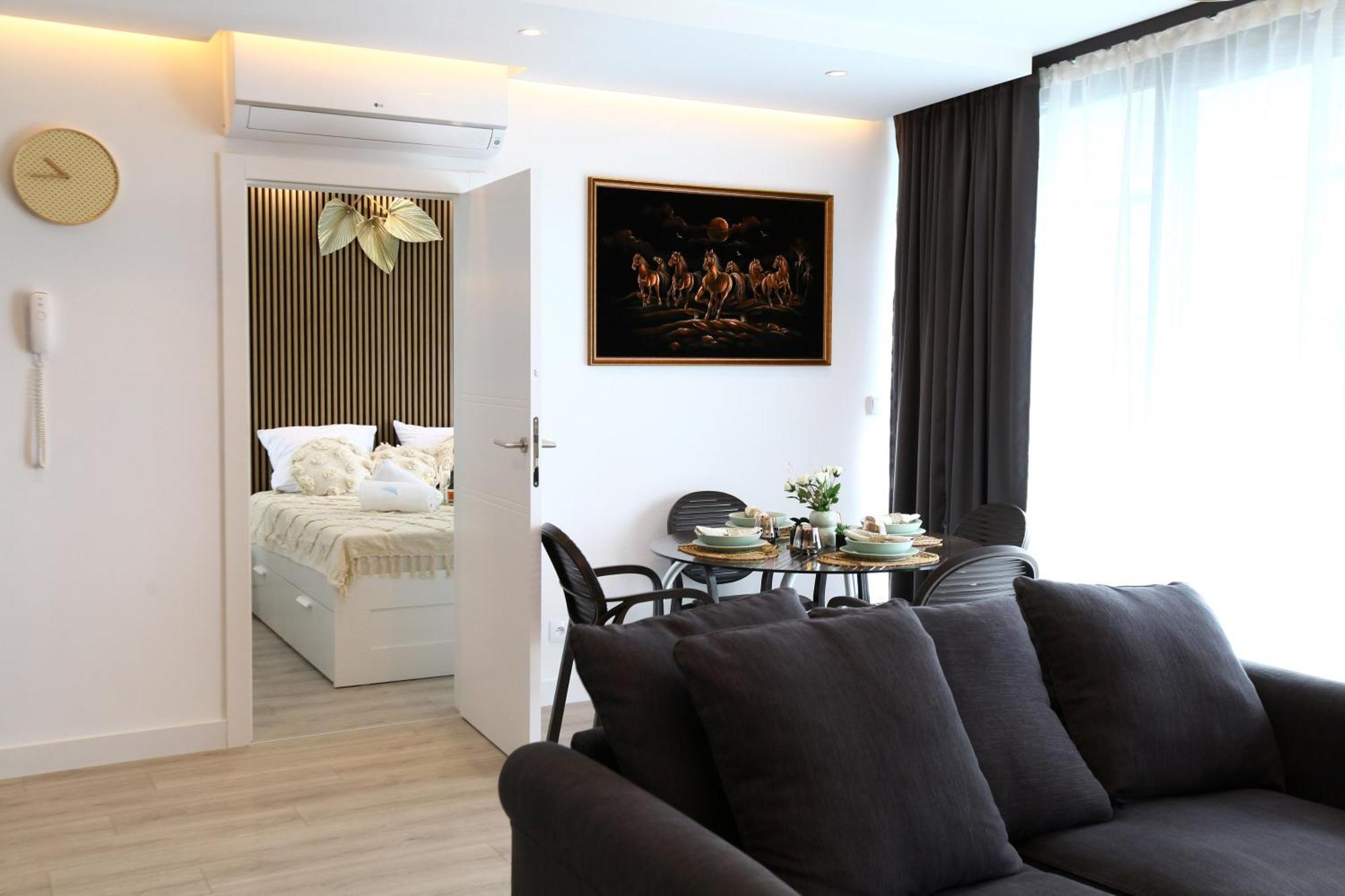 Sunny Haven Wave Sea View Apartment Miedzyzdroje Bagian luar foto