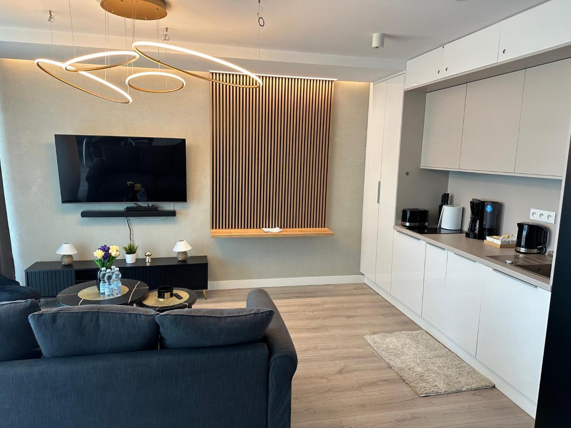 Sunny Haven Wave Sea View Apartment Miedzyzdroje Bagian luar foto