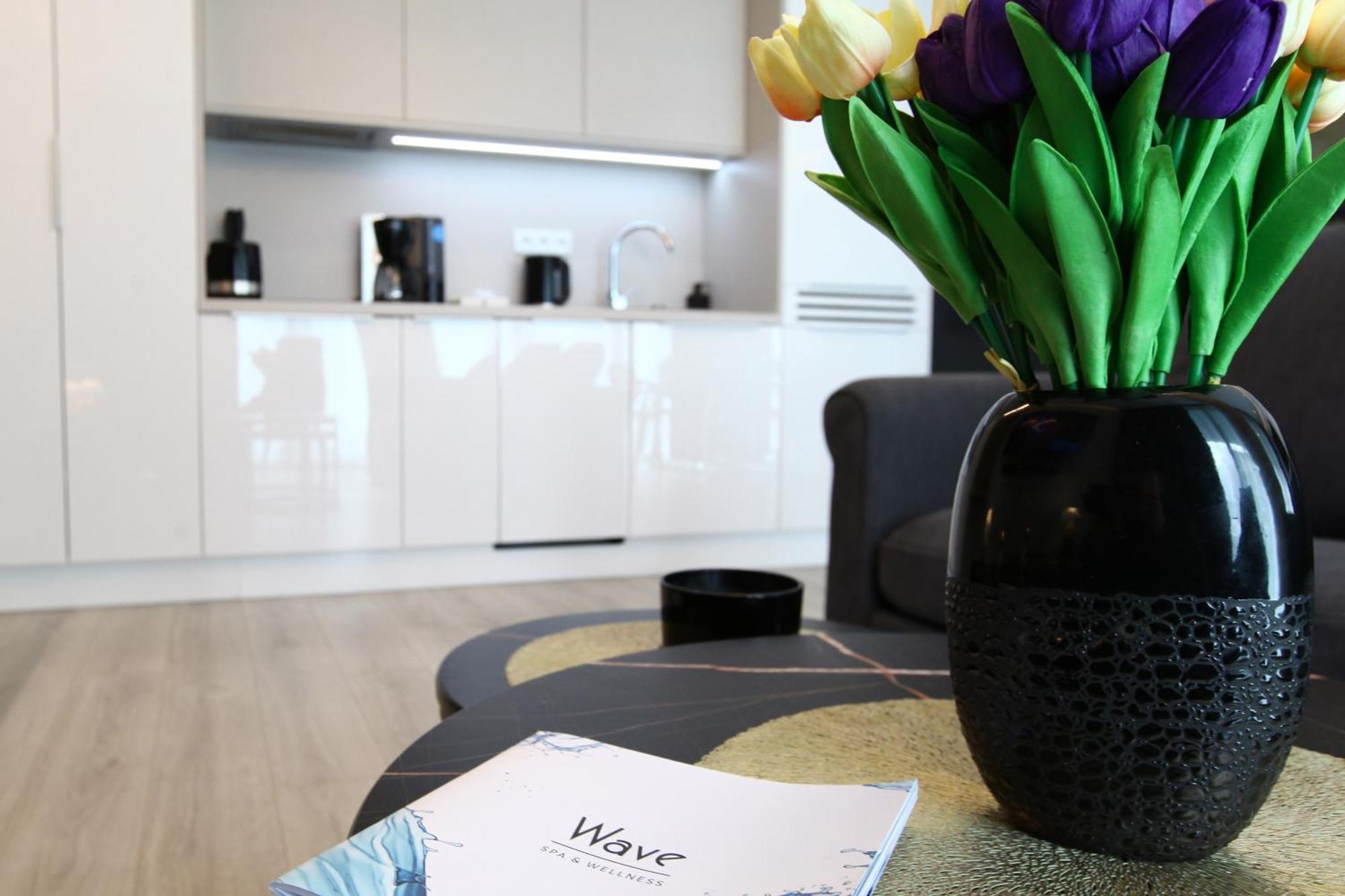 Sunny Haven Wave Sea View Apartment Miedzyzdroje Bagian luar foto