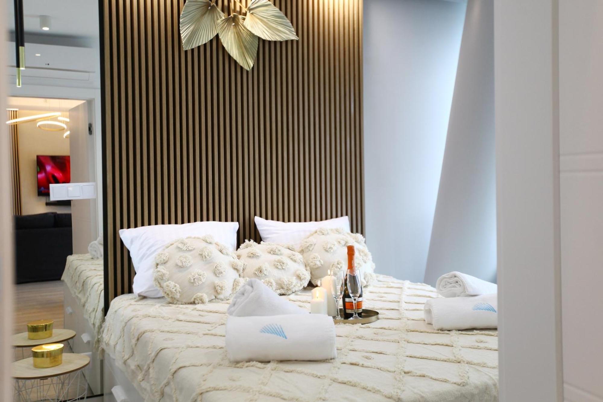 Sunny Haven Wave Sea View Apartment Miedzyzdroje Bagian luar foto