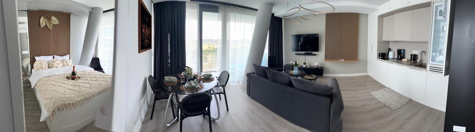 Sunny Haven Wave Sea View Apartment Miedzyzdroje Bagian luar foto